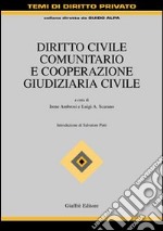 Diritto civile comunitario e cooperazione giudiziaria civile