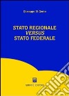 Stato regionale versus Stato federale libro