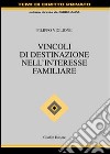 Vincoli di destinazione nell'interesse familiare libro di Viglione Filippo