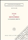 Studi su Sesto Pedio. La tradizione, l'editto libro