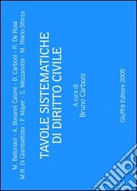Tavole sistematiche di diritto civile libro