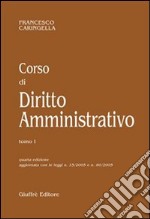 Corso di diritto amministrativo libro