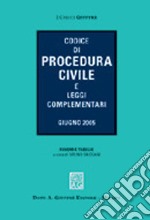 Codice di procedura civile e leggi complementari libro