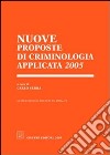 Nuove proposte di criminologia applicata 2005 libro di Serra C. (cur.)