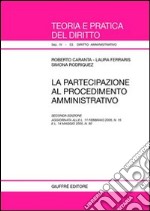 La partecipazione al procedimento amministrativo