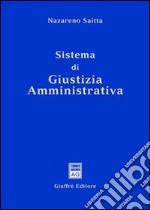 Sistema di giustizia amministrativa libro