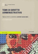 Temi di diritto amministrativo. Prova scritta concorso uditore giudiziario libro