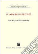 Il principio di gratuità libro