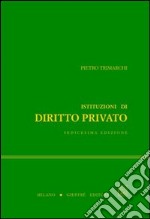 Istituzioni di diritto privato libro