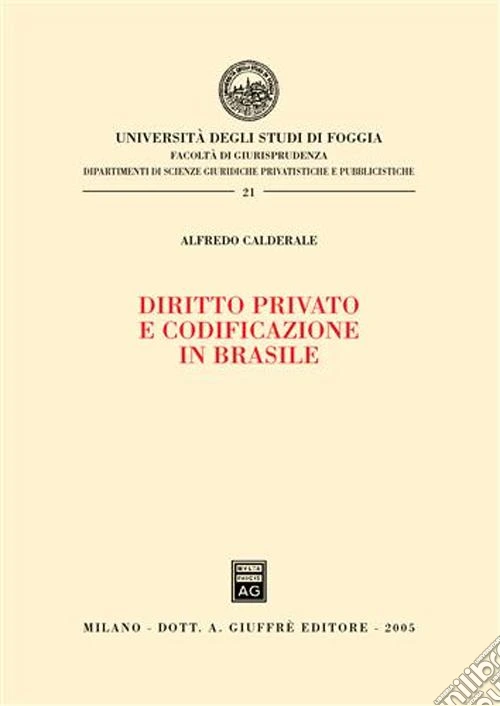 Diritto privato e codificazione in Brasile