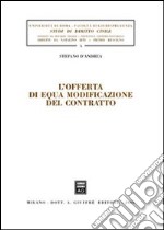 L'offerta di equa modificazione del contratto libro