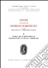 Studi in onore di Giorgio Marinucci libro