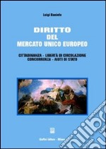 Diritto del mercato unico europeo. Cittadinanza, libertà di circolazione, concorrenza, aiuti di Stato libro