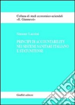 Principi di accountability nei sistemi sanitari italiano e statunitense