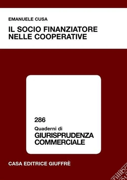 Il socio finanziatore nelle cooperative