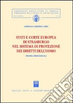 Stati e Corte europea di Strasburgo nel sistema di protezione dei diritti dell'uomo. Profili processuali libro