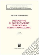 Prospettive di accountability ed efficienza nello Stato italiano libro