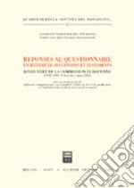 Reponses au questionnaire en matiere de successions et testaments. Livre Vert de la Commission Europenne libro