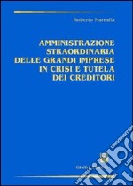 Amministrazione straordinaria delle grandi imprese in crisi e tutela dei creditori libro