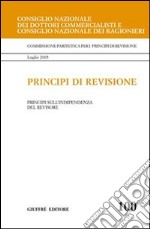 Principi di revisione. Documento 100. Principi sull'indipendenza del revisore libro