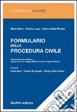 Formulario della procedura civile libro