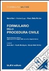 Formulario della procedura civile libro