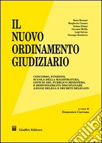 Il nuovo ordinamento giudiziario libro