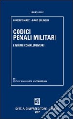 Codici penali militari e norme complementari