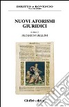 Nuovi aforismi giuridici libro