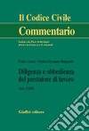 Diligenza e obbedienza del prestatore di lavoro. Art. 2104 libro