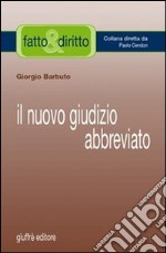 Il nuovo giudizio abbreviato libro