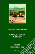 Sangue, terra e sesso libro