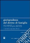 Giurisprudenza del diritto di famiglia. Vol. 1: Matrimonio, separazione, divorzio libro