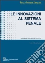 Le innovazioni al sistema penale libro