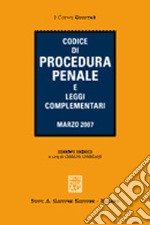 Codice di procedura penale e leggi complementari libro