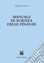 Manuale di scienza delle finanze libro