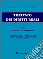 Trattato dei diritti reali. Vol. 1: Proprietà e possesso libro