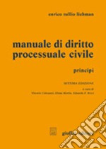 Manuale di diritto processuale civile. Principi