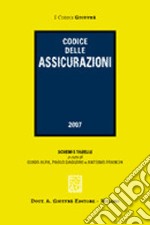 Codice delle assicurazioni 2007 libro