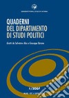 Quaderni del Dipartimento di studi politici (2007). Vol. 1 libro