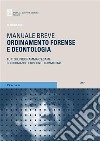 Ordinamento forense e deontologia libro