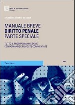 Diritto penale. Parte speciale libro