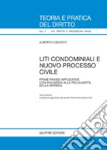 Liti condominiali e nuovo processo civile. Prime prassi applicative con riguardo alla peculiarità della materia libro