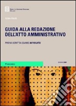 Guida alla redazione dell'atto amministrativo