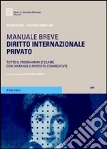 Diritto internazionale privato libro