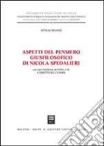 Aspetti del pensiero giusfilosofico di Nicola Spedalieri