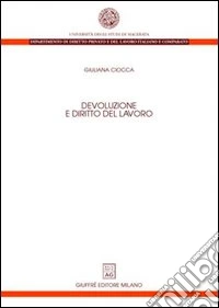 Devoluzione e diritto del lavoro