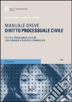 Diritto processuale civile. Tutto il programma d'esame con domande e risposte commentate libro