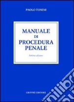 Manuale di procedura penale libro