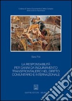 La responsabilità per danni da inquinamento transfrontaliero nel diritto comunitario e internazionale